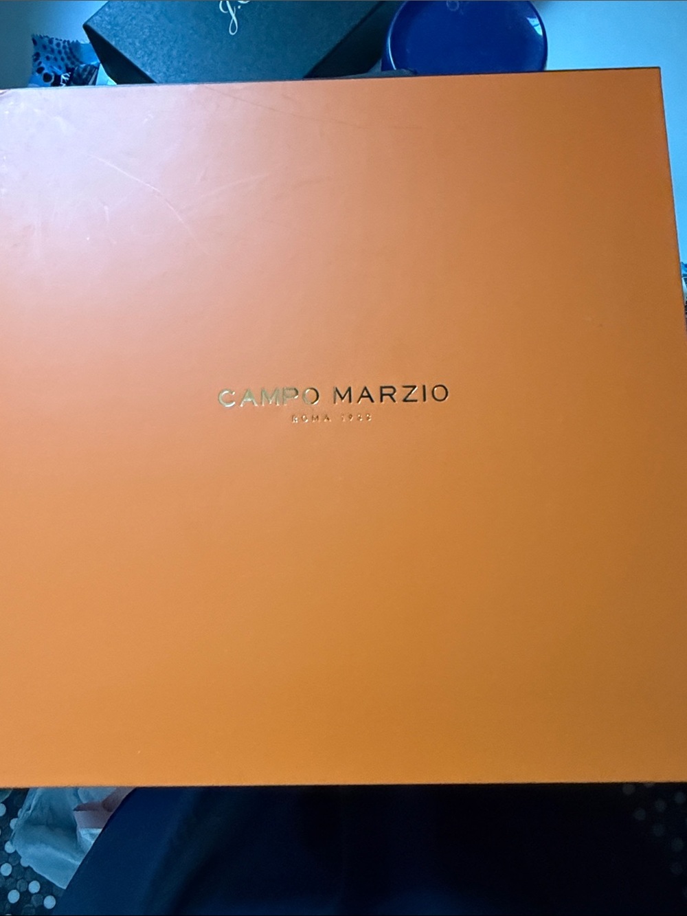 Campo Mario Red Leather Women’s Tray Valet Bag - NEW in box